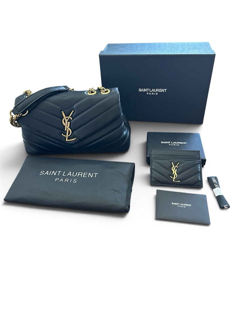YSL Loulou Bag and Card Case Set